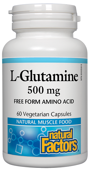 Natural Factors L-Glutamine 500mg 60caps