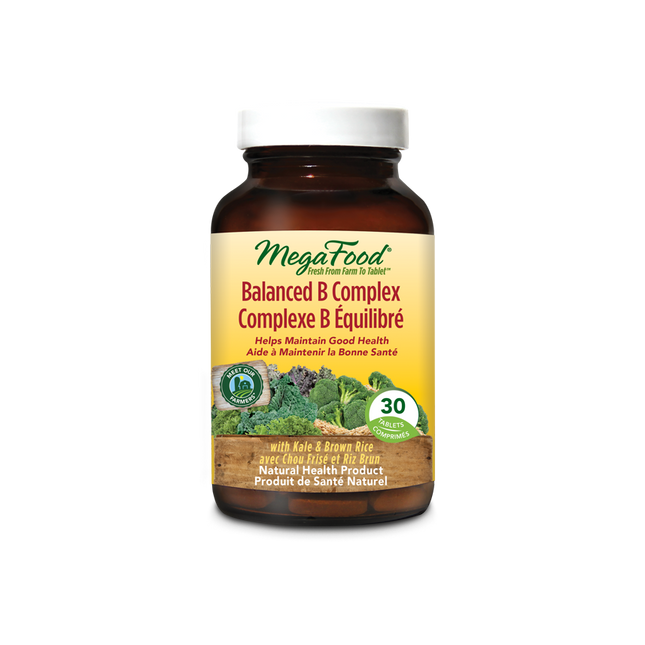 MegaFood Balanced B Complex 30tabs