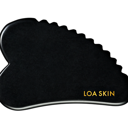 Loa Skin Antigravity Gua Sha (Obsidian Facial Massage Tool) 1pc