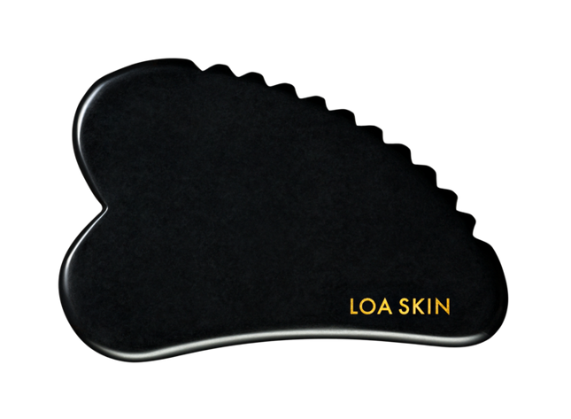 Loa Skin Antigravity Gua Sha (Obsidian Facial Massage Tool) 1pc