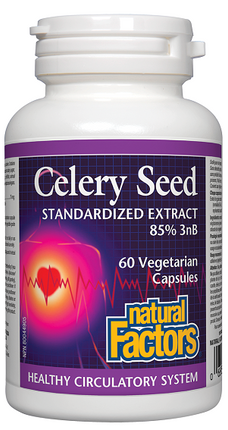 Natural Factors Celery Seed Extract 60vcaps