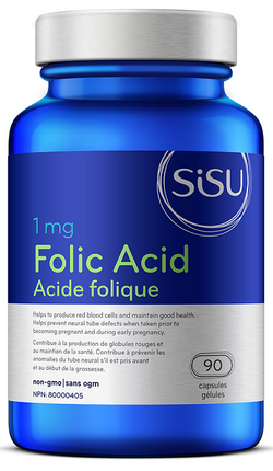 Sisu Folic Acid 1mg 90caps