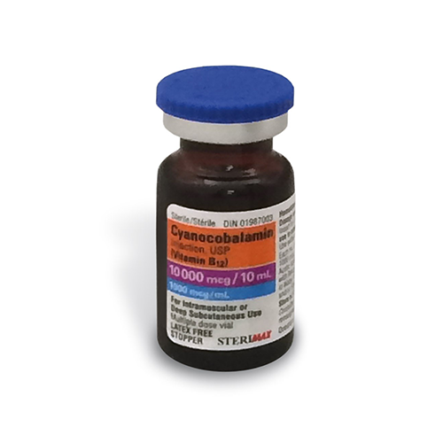 STERIMAX VITAMIN B12 CYANOCOBALAMIN INJECTION 1000mcg/ml 10ml, Finlandia Natural Pharmacy STERIMAX VITAMIN B12 CYANOCOBALAMIN INJECTION 1000mcg/ml 10ml, Finlandia Natural Pharmacy