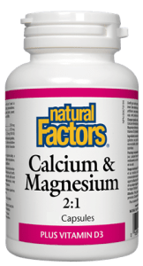 Natural Factors Calcium and Magnesium With Vitamin D3