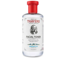 THAYERS UNSCENTED ALCOHOL FREE WITCH HAZEL WITH ALOE VERA TONER 355ml