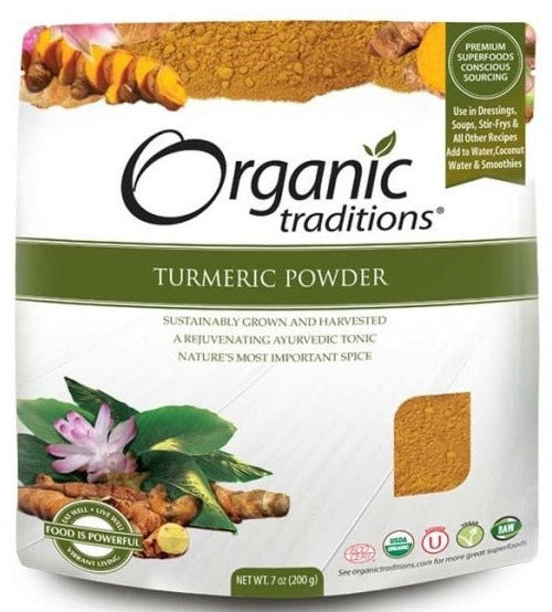 Organic Traditions Turmeric Powder 200g