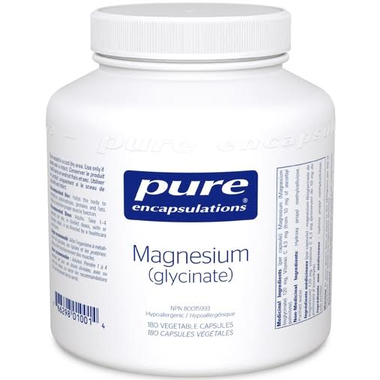 Pure Encapsulations Magnesium Glycinate 180vcaps