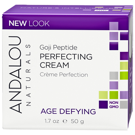 Andalou Naturals Age Defying Goji Peptide Perfecting Cream 50g