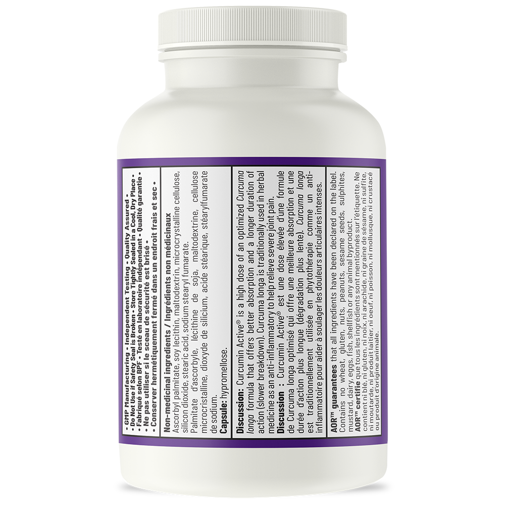Curcumin Active AOR CURCUMIN ACTIVE 60caps, 624917042474 – Finlandia Natural Pharmacy