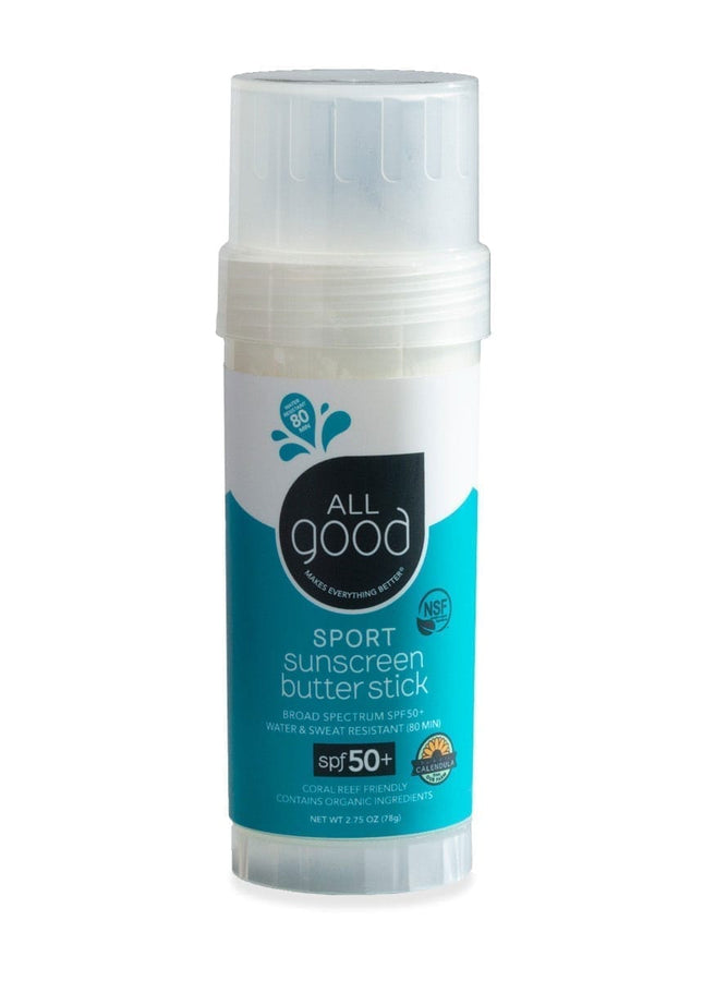 ALL GOOD SPF50+ SPORT MINERAL SUNSCREEN BUTTER STICK 78g