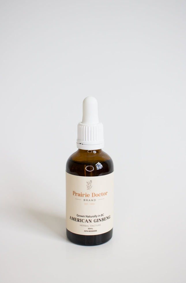 PRAIRIE DOCTOR AMERICAN GINSENG TINCTURE 100ml
