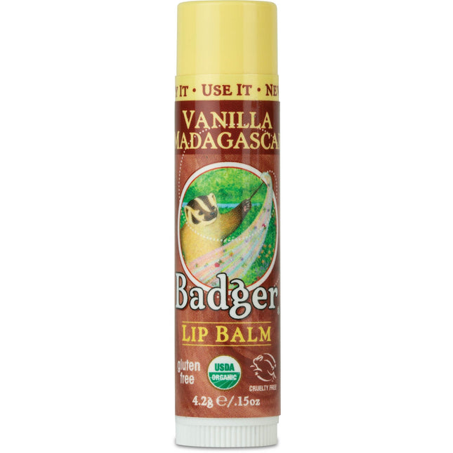 BADGER LIP BALM MADAGASCAR VANILLA 4.2g