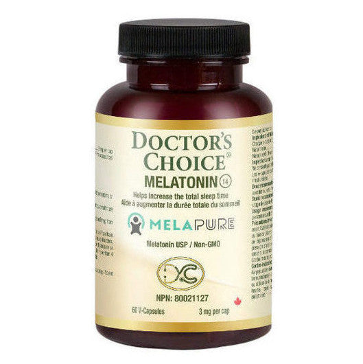 DOCTOR'S CHOICE MELATONIN 3mg 60vcaps