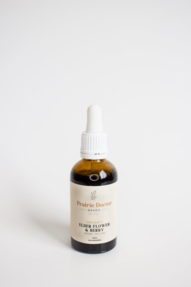 PRAIRIE DOCTOR ELDER FLOWER AND BERRY TINCTURE 100ml