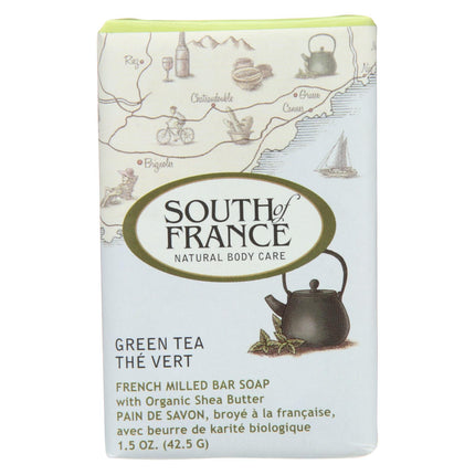 SOUTH OF FRANCE GREEN TEA BAR SOAP 1pc