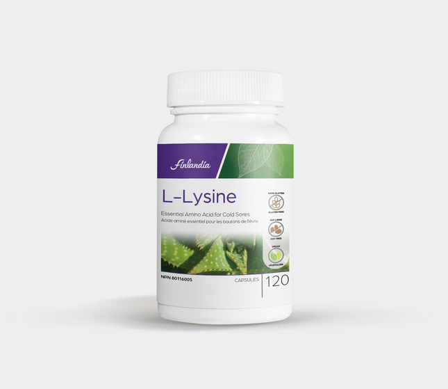 FINLANDIA L-LYSINE 500mg 120caps