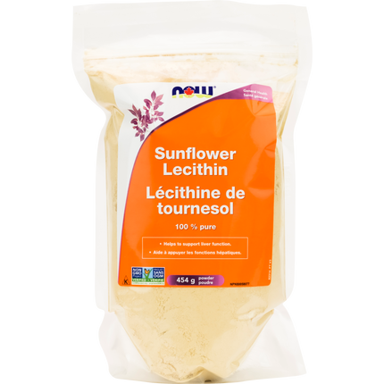 NOW SUNFLOWER LECITHIN POWDER 454g