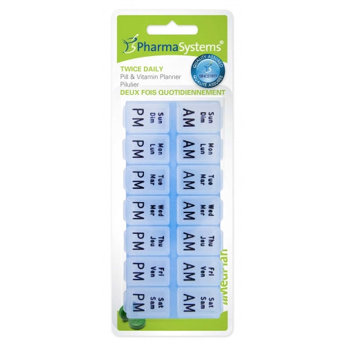 PHARMA SYSTEMS 每日兩次藥片和維生素計劃器 PS285