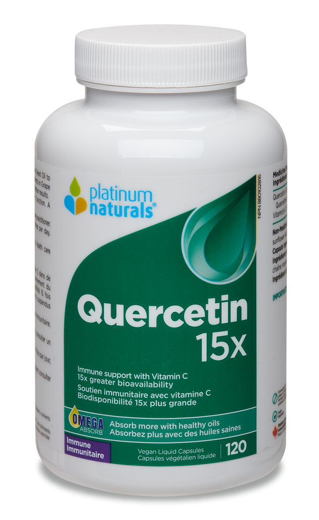 PLATINUM NATURALS QUERCETIN 15X 120vcaps