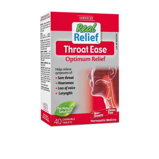 HOMEOCAN THROAT EASE 40tabs
