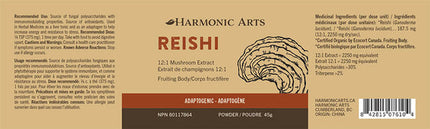 HARMONIC ARTS REISHI MUSHROOM POWDER 100g