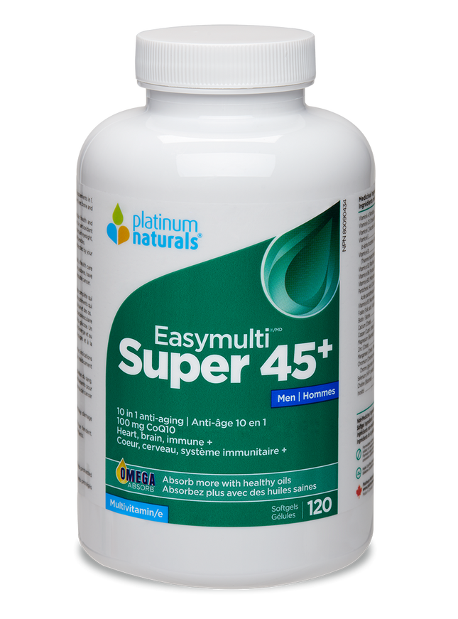 PLATINUM NATURALS SUPER EASYMULTI MEN 45+ 120sg