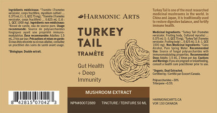 HARMONIC ARTS TURKEY TAIL TINCTURE 50ml