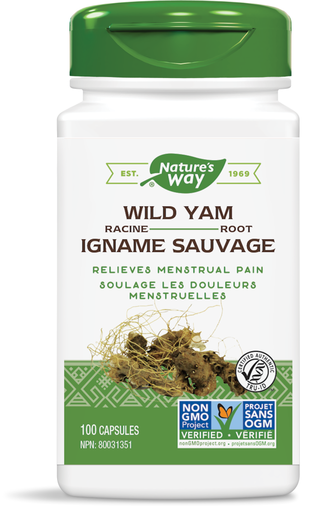 Nature's Way Wild Yam Root 100caps