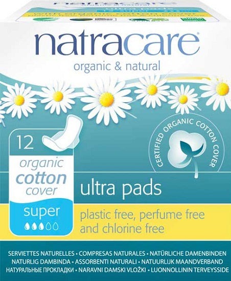 Natra Care Natural Pads Super 12pcs