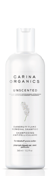 Carina Organics Unscented Dandruff Removal Shampoo 360ml