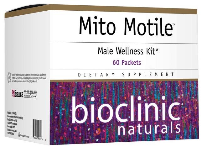 Bioclinic Naturals Mito Motile Male Wellness Kit 60pk