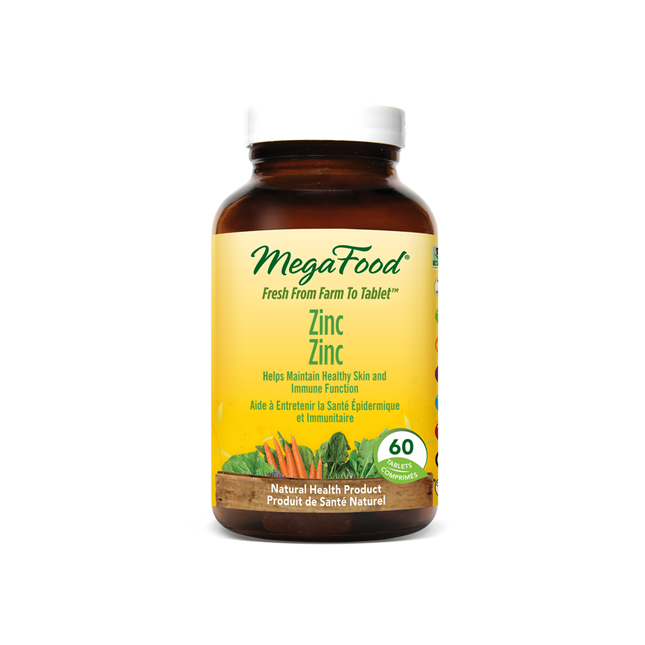 MegaFood Zinc 60tabs