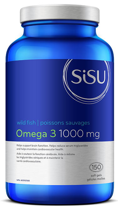Sisu Wild Fish Omega 3 1000mg 150sg