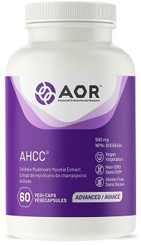 AOR AHCC 500mg 60vcaps