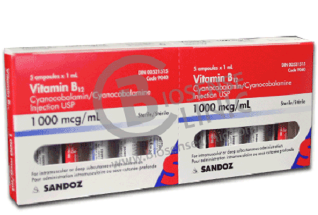 SANDOZ 维生素 B12 1000 微克/毫升 10 x 1 毫升