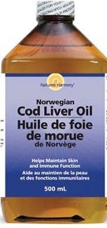 Nature's Harmony Cod Liver Oil Plain 500ml 