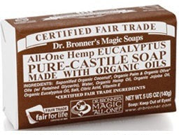 Dr. Bronner's Eucalyptus Soap Bar 142g
