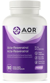 AOR Acta Resveratrol 80mg 90vcaps