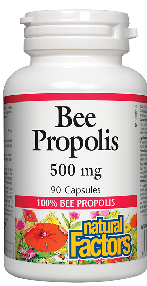 Natural Factors Bee Propolis 500mg 90caps 