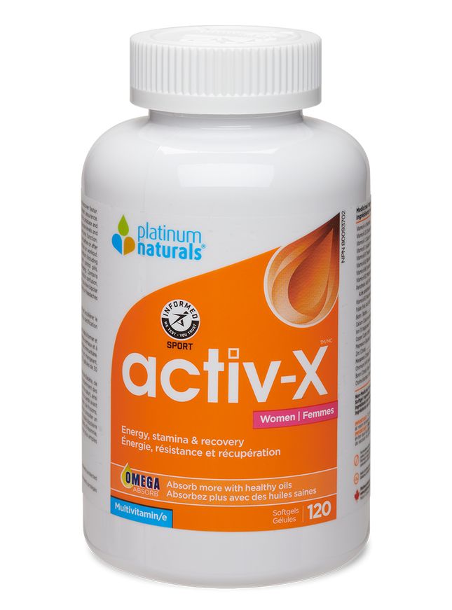 PLATINUM NATURALS ACTIV-X FOR WOMEN 120sg