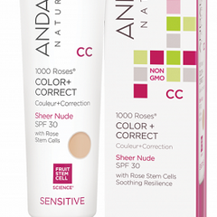 Andalou Naturals 1000 Roses Sheer Nude SPF30 58ml