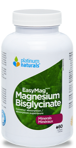 Platinum Naturals Easymag Magnesium Bisglycinate 60sg