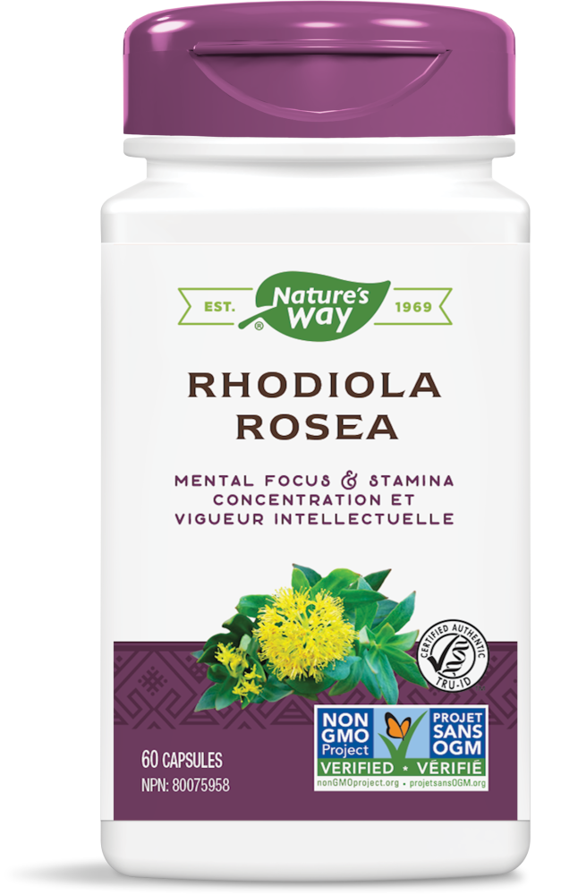 Nature's way Rhodiola Rosea 60caps