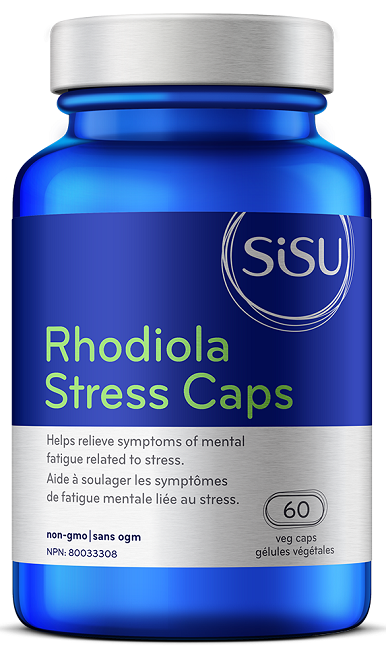Sisu Rhodiola Stress 250mg 60vcaps