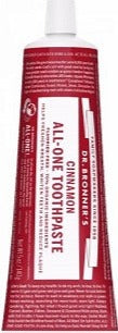 Dr Bronners All In One Toothpaste Cinnamon 140g 