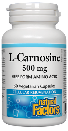 Natural Factors L-Carnosine 500mg 60vcaps