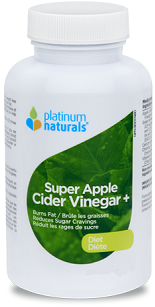 Platinum Naturals Super Apple Cider Vinegar + Diet 180cap