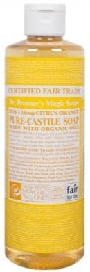 Dr. Bronner's Citrus Orange Castile Soap 472ml