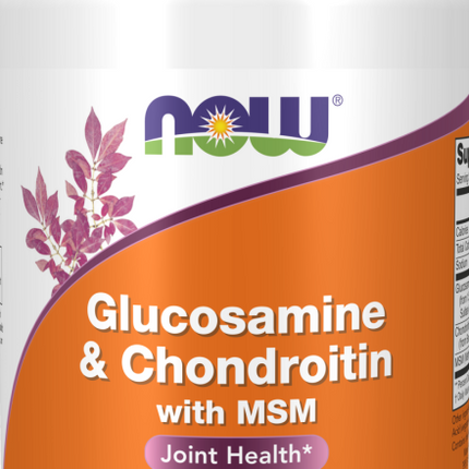 Now Glucosamine & Chondroitin with MSM 180caps 