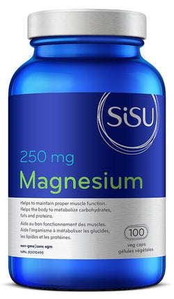 Sisu Magnesium 250mg 100vcaps